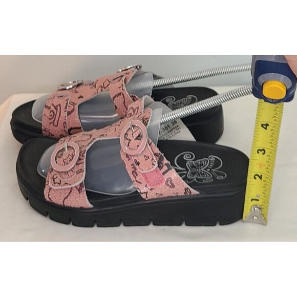 Alegria Vita pink Scribble Sport Heritage Leather Sandal EU 36/US 5.5-6 Boho - Picture 11 of 12
